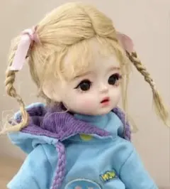 セール中‼️かわいいツインテール人形 女の子ドール フルセット - メルカリ