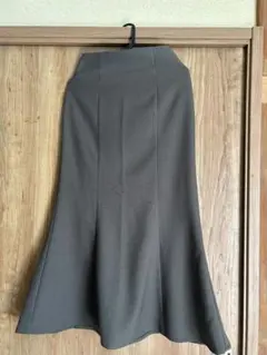 LOWRYS FARM ロングスカート グレー