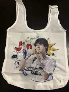 BTSジンくん センイル エコバッグ ♯タルソク JINのサムネイル