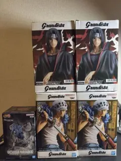 Grandista Uchiha Sasuke フィギュア 4体セット
