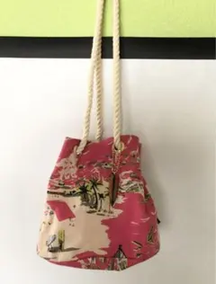 RAY BEAMS ハワイアン柄バック