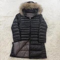 【極美品】デュベティカ OCHIROE ライトダウンコート ロング丈 黒 42