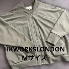 HKWORKSLONDON カーキ　ジャケット M しまむら　ジャージ　ブルゾン