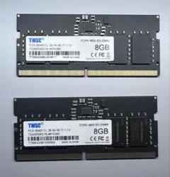 8GB DDR5 4800 NECC Memory（HP純正） - メルカリ