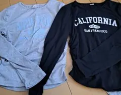 SHEIN 長袖カットソー 2枚セット 12Y