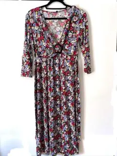 新品 ローラアシュレイ 長袖ワンピース