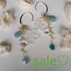 フラワーカービング祭り♡フロスト加工.フラワーカービングのクリスタルクオーツ①