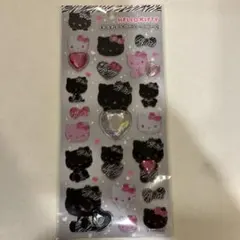 キラキララインストーンシール　ハローキティ サンリオ　ゼブラ