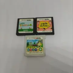 任天堂 どうぶつの森とトモコレ ニンテンドーDS/3DSソフト3個セットのサムネイル