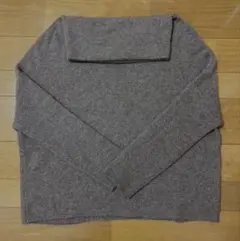 【IENA】カシミア混ウール　タートルネックセーター