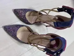 Christian Louboutin ハイヒール グリッター