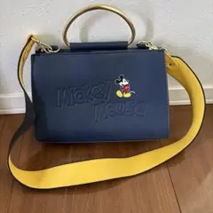 Mickey Mouse ハンド・ショルダーバッグ ネイビーのサムネイル