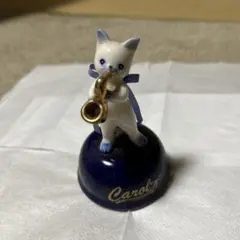 Carol 猫のオルゴール トランペット吹き