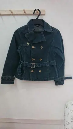 【未使用】キッズ サイズ 130 デニムジャケット ①