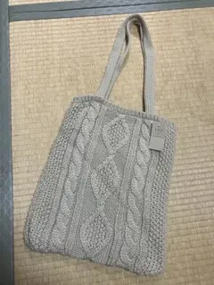 新品！タグ付き！Samansa Mos2/サマンサモスモス/ニットトートバッグ