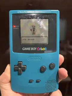 Nintendo ゲームボーイカラー ターコイズ 本体 動作確認済み ジャンク