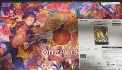ワンピースカード オフィシャルプレイマット＆カードセット メラメラの実争奪戦