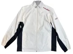 も*す様 PARADISO パラディーゾ　ゴルフ2WAYジャケット ホワイト/ネ