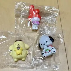 サンリオ ぬいぐるみといっしょフィギュア ポムポムプリン マイメロ ポチャッコ