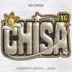 【即日発送】XG チサ ちさ CHISA ぷっくりネームボード ネムボ うちわ