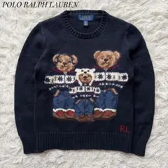 現行タグ⭐︎POLO RALPH LAUREN セーター ベアー 手洗可140/8