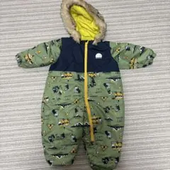 防水ロンパース 緑色 95cm未満