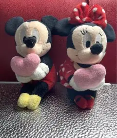 ミニー ドナルド デイジー ぬいぐるみ キーホルダー ピンクマニア 