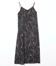 【美品UNITED ARROWS】フラワー キャミソールワンピース 38
