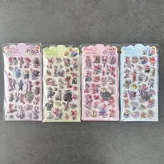 ズートピア ぷっくりシール 立体シール 4枚セット