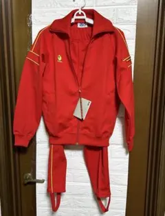 【新品タグ付】80s アシックス レコーダー ジャージ 上下 デッドストックのサムネイル