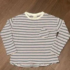 Zara Girls ストライプ長袖カットソー 128