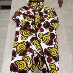 カラフル模様 フード付きアウター 70-80cm