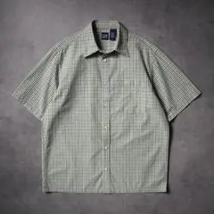 00S OLD GAP 小紋柄 オープンカラーシャツ アロハシャツ ギャップ