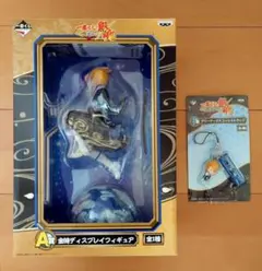 銀魂 1番くじ 坂田金時 ディスプレイフィギュア＋マスコットストラップ セット