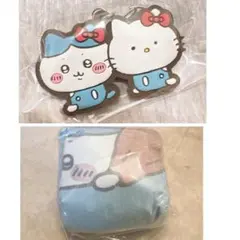 【即購入可】2点セット　ちいかわ×サンリオ　エコバッグ　ラバーマスコット