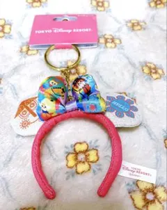 ディズニー　キーチェーン　カチューシャ　イッツァスモールワールド