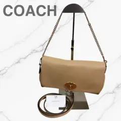 コーチ ブリーカーペニー ショルダーバッグ ターンロック レザー 