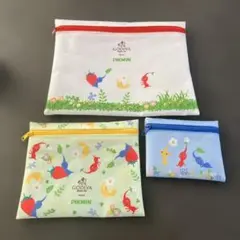 GODIVA Pikmin ポーチセット 大中小