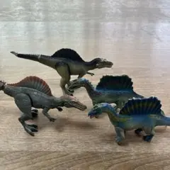 【アニア】希少　スピノサウルス　4体セット