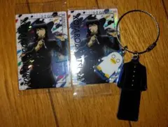 3年Z組銀八先生 桂小太郎 ウエハース カード アクリルキーホルダー