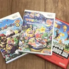 wii 3点セット　マリオ　中古品