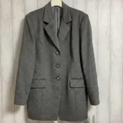 【美品】カシミヤ　100% チェスターコート　テーラードジャケット　Mサイズ