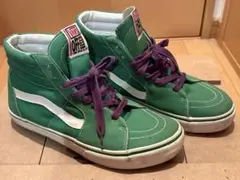 Vans Sk8-Hi グリーン ハイカットスニーカー