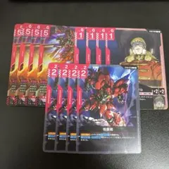 ガンダムカードゲーム　シナンジュ　フルフロンタル　格闘戦　各4枚