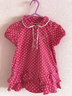 80cm HusHusH ハッシュアッシュ フリル付きカットソー チュニックのサムネイル