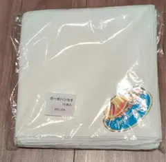 ガーゼハンカチ 10枚入 ホワイト