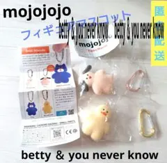 mojojojo★フィギュアマスコット　ピンク(犬)・黄色(鳥)　セット