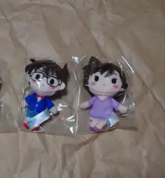 名探偵コナン セガ ラッキー くじ G賞 ぬいぐるみ マスコット 2種