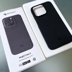 iPhone14 Pro ケース MagEZ Case3 600Dアラミド繊維製