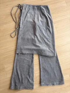 【CREDONA】COTTON VELOUR LAYERED PANTSのサムネイル